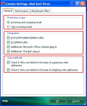 Почтовый сторож SpIDer Mail